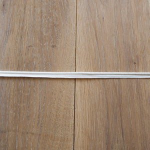 Passepoil tissé blanc | 10 cm