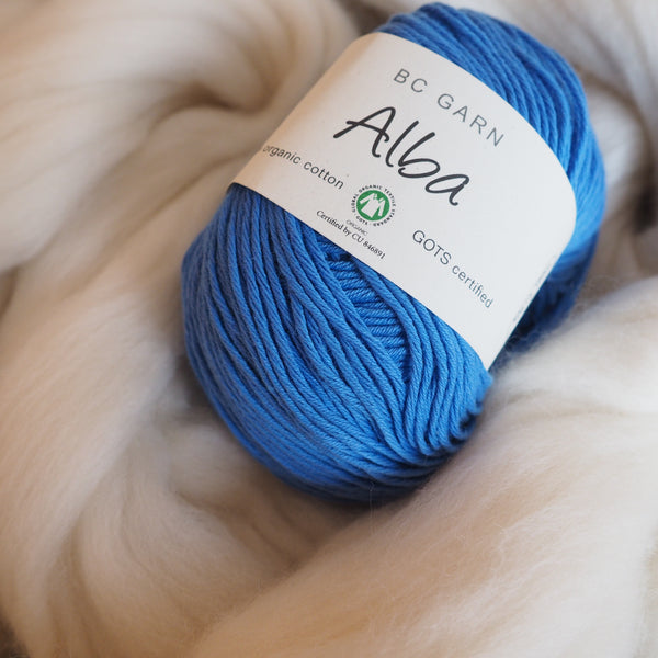 Coton bleu royal - Alba | 50 gr