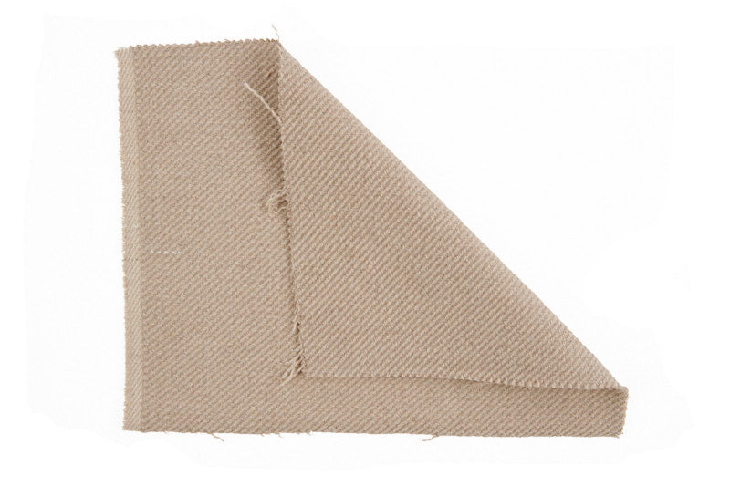 Chanvre/laine/lin "Sergé" | 10 cm