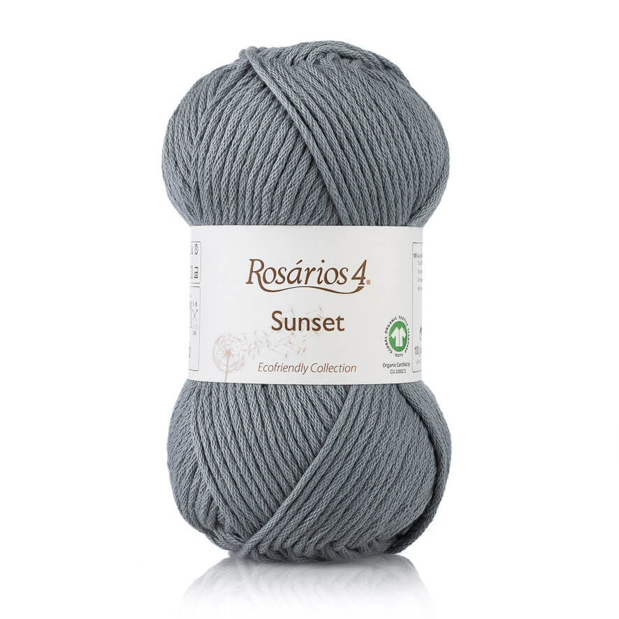 Coton gris - Sunset, Rosários 4 | 100 gr