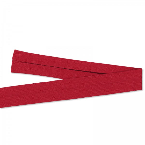 Biais uni rouge | 10 cm