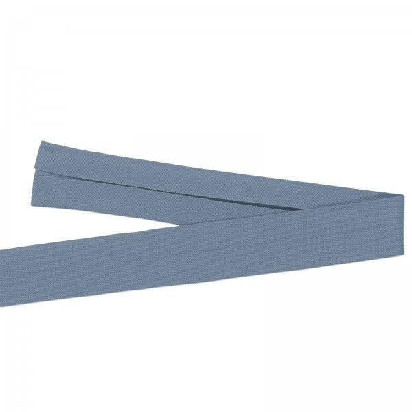 Biais uni gris | 10 cm