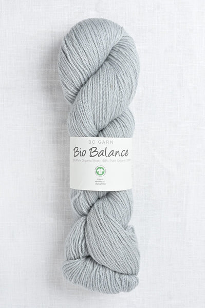 Mélange laine & coton, gris clair - Bio Balance | 50 gr