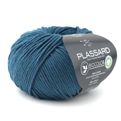 Coton bleu foncé - BioColor | 50 gr