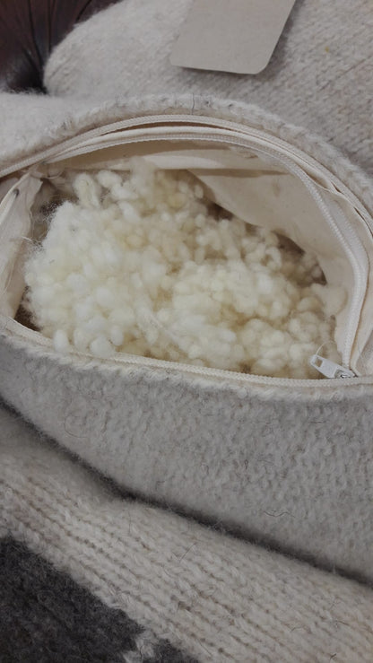 Flocons de rembourrage - 100% laine locale | 100 gr