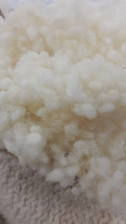 Flocons de rembourrage - 100% laine locale | 100 gr