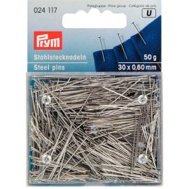 Boite d'épingles 50 g (30 x 0,60 mm), Prym