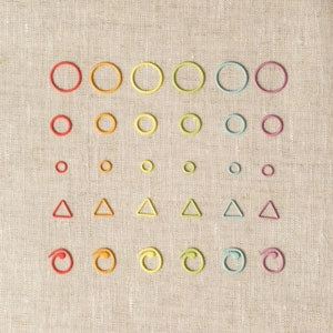 Marqueurs en métal, set complet 6 couleurs | CocoKnits