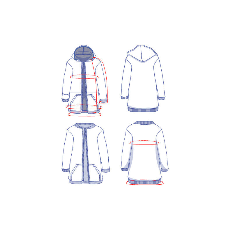 Prix rond  | Pochette patron et tutoriel - FIBRE MOOD | Jackie (enfant)