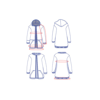 Prix rond  | Pochette patron et tutoriel - FIBRE MOOD | Jackie (enfant)