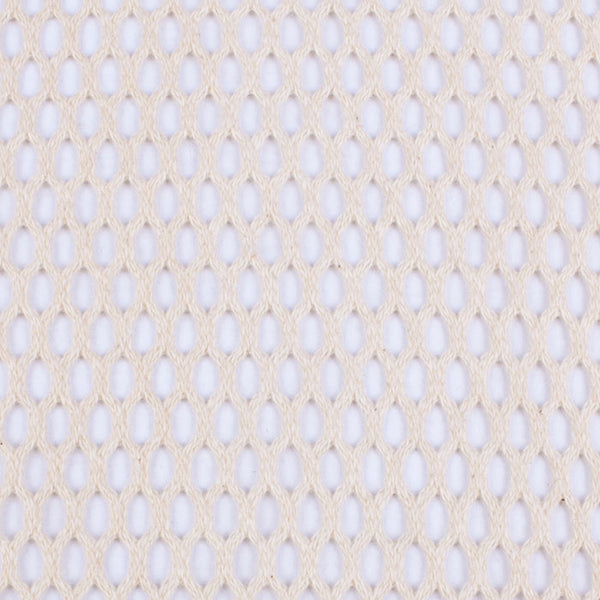 Tissu 'filet' en maille de coton bio | 10 cm