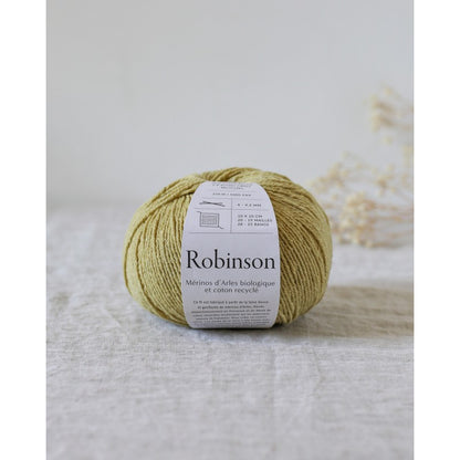 "Robinson" - Coton & mérinos d'Arles bio | 100 gr