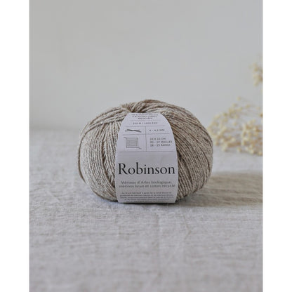 "Robinson" - Coton & mérinos d'Arles bio | 100 gr