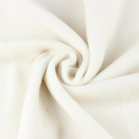 Polaire de coton écru | 10 cm